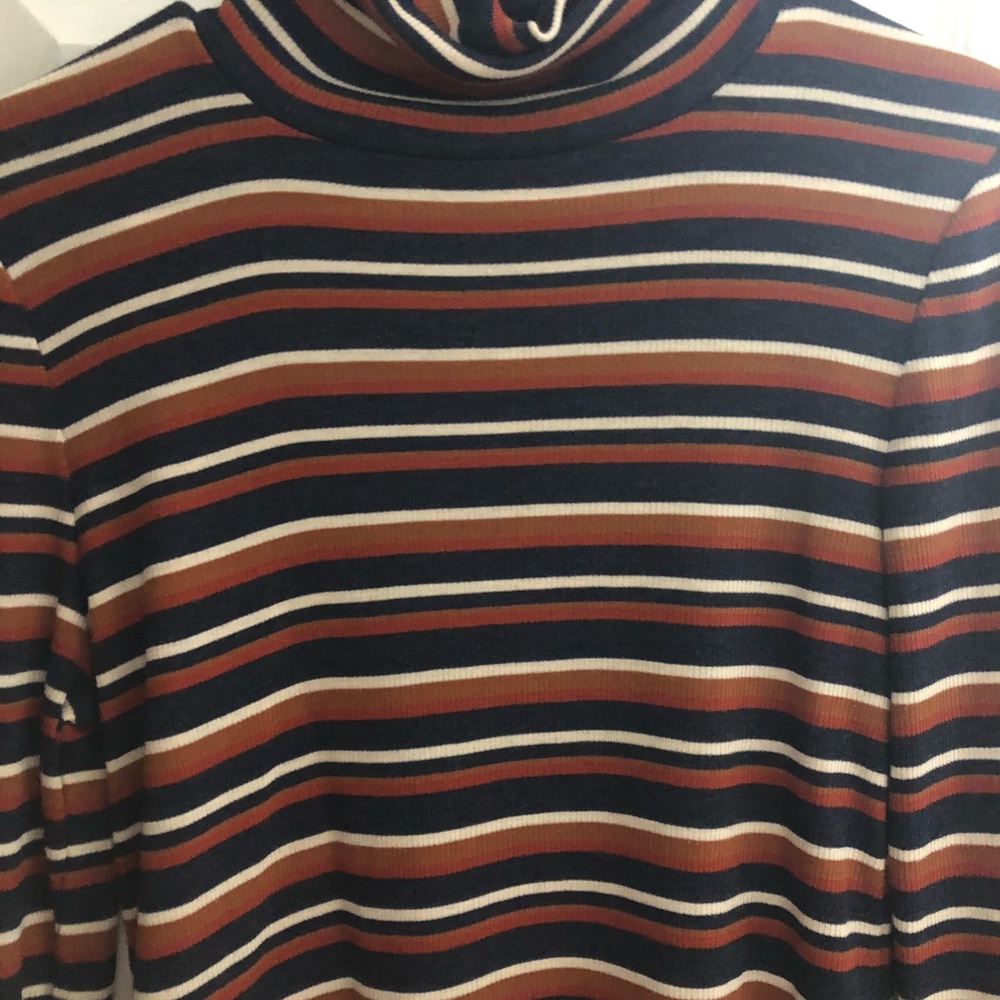 Madewell mock neck shirt